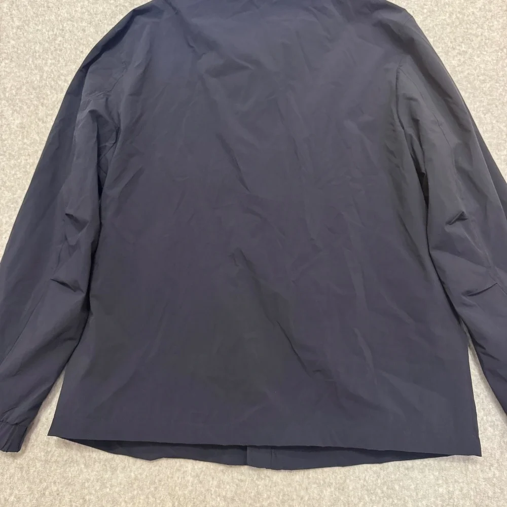 Industry Republic Clothing Mens Navy Blue Full Zip‎ Utility Jacket Size Medium